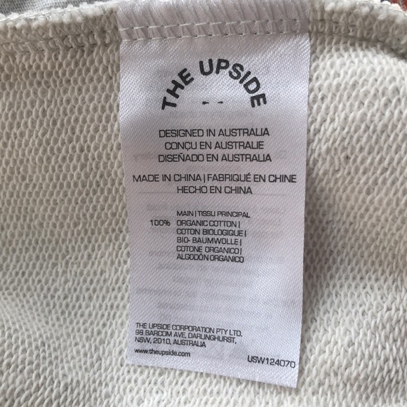 The Upside Soho Willow Pant Grey Marle Size S - USA 6 - Picture 6 of 7